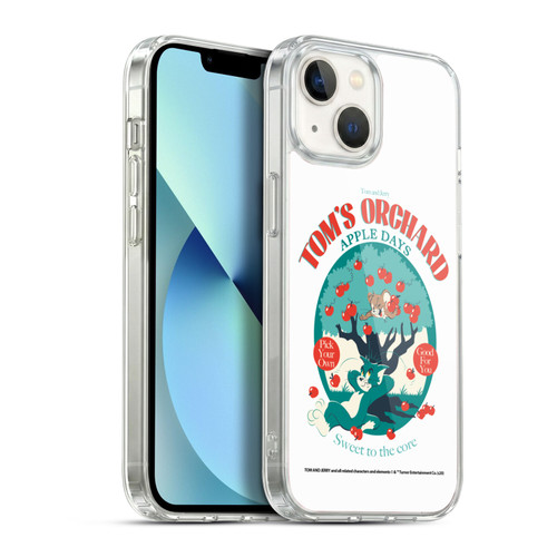 Tom and Jerry Retro Orchard Soft Gel Case for Apple iPhone 13