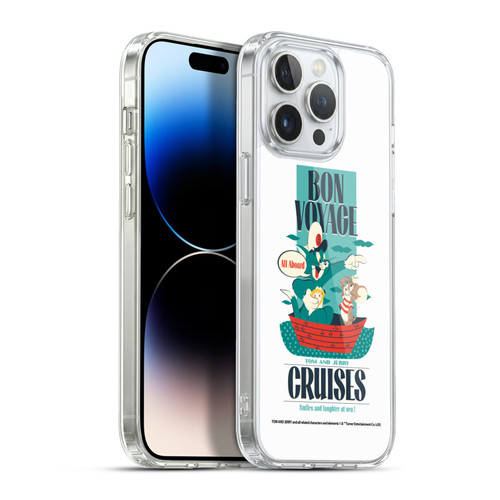 Tom and Jerry Retro Bon Voyage Soft Gel Case for Apple iPhone 13 Pro Max & MagSafe