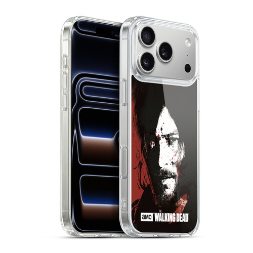 AMC The Walking Dead Gore Blood Bath Daryl Soft Gel Case for Apple iPhone 17 Pro Max