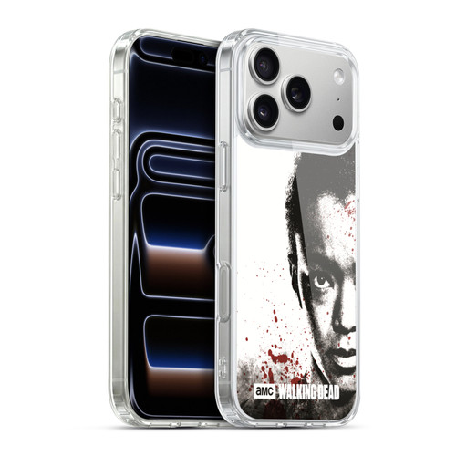 AMC The Walking Dead Gore Half Face Sasha Soft Gel Case for Apple iPhone 17 Pro Max