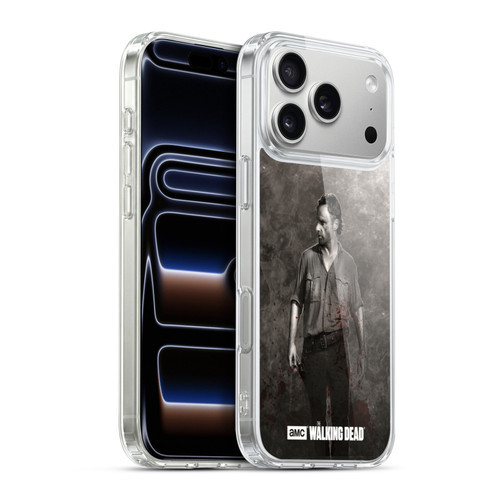 AMC The Walking Dead Gore Rick Grimes Soft Gel Case for Apple iPhone 17 Pro Max