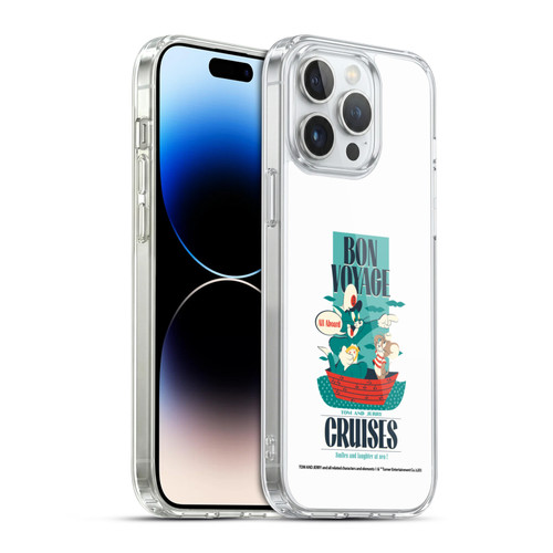 Tom and Jerry Retro Bon Voyage Soft Gel Case for Apple iPhone 14 Pro Max & MagSafe