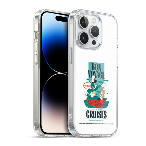 Tom and Jerry Retro Bon Voyage Soft Gel Case for Apple iPhone 14 Pro & MagSafe
