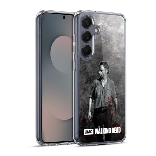 AMC The Walking Dead Gore Rick Grimes Soft Gel Case for Samsung Galaxy S25+ & MagSafe