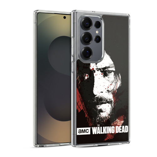 AMC The Walking Dead Gore Blood Bath Daryl Soft Gel Case for Samsung Galaxy S25 Ultra & MagSafe