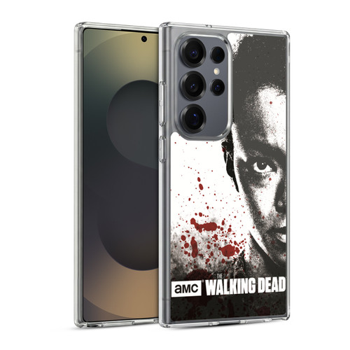 AMC The Walking Dead Gore Half Face Sasha Soft Gel Case for Samsung Galaxy S25 Ultra & MagSafe