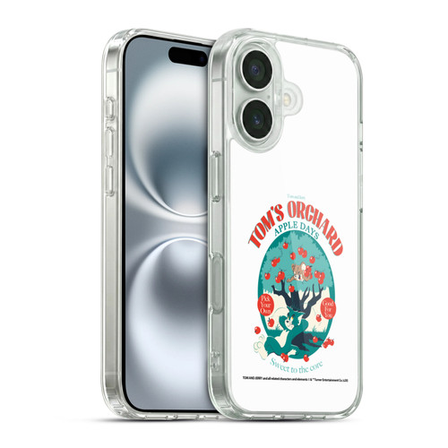 Tom and Jerry Retro Orchard Soft Gel Case for Apple iPhone 16 & MagSafe