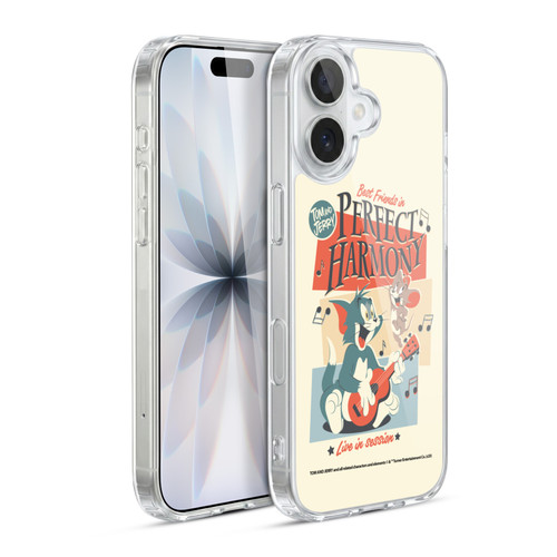Tom and Jerry Retro Perfect Harmony Soft Gel Case for Apple iPhone 17