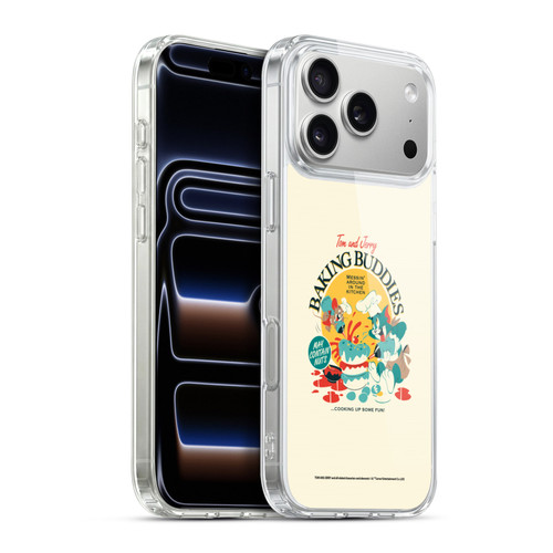 Tom and Jerry Retro Baking Buddies Soft Gel Case for Apple iPhone 17 Pro Max