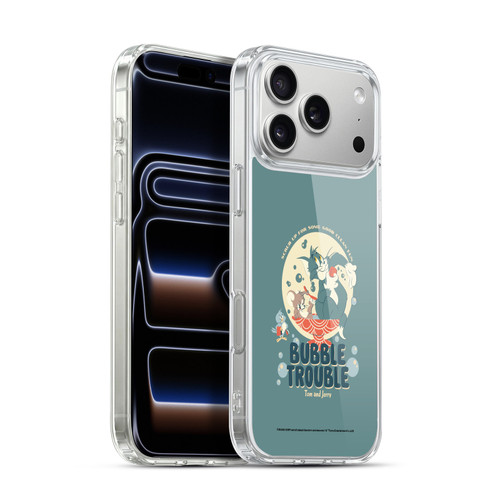 Tom and Jerry Retro Bubble Trouble Soft Gel Case for Apple iPhone 17 Pro Max