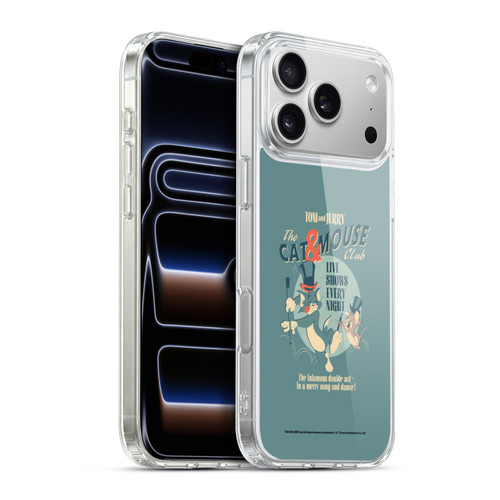 Tom and Jerry Retro Cat & Mouse Club Soft Gel Case for Apple iPhone 17 Pro Max