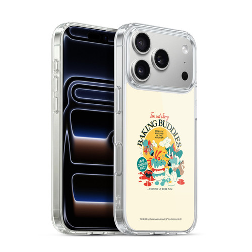 Tom and Jerry Retro Baking Buddies Soft Gel Case for Apple iPhone 17 Pro