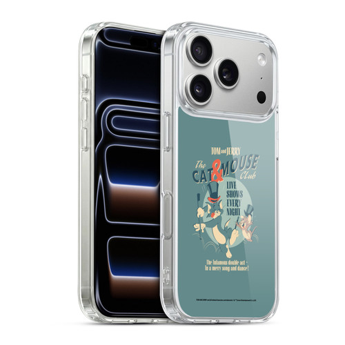 Tom and Jerry Retro Cat & Mouse Club Soft Gel Case for Apple iPhone 17 Pro