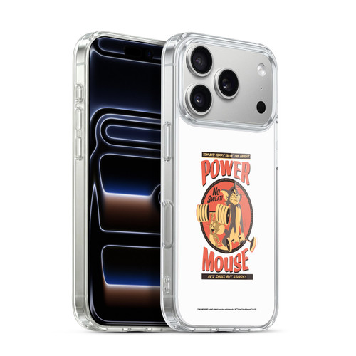 Tom and Jerry Retro Power Mouse Soft Gel Case for Apple iPhone 17 Pro