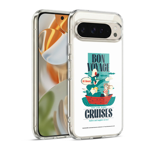 Tom and Jerry Retro Bon Voyage Soft Gel Case for Google Pixel 9 / Pixel 9 Pro