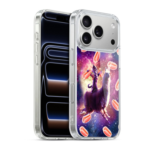 Random Galaxy Space Llama Hotdog Cat Warrior Soft Gel Case for Apple iPhone 17 Pro