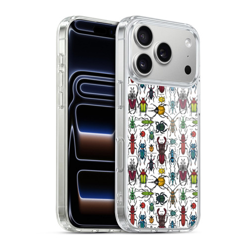 Katerina Kirilova Graphics Beetles Soft Gel Case for Apple iPhone 17 Pro