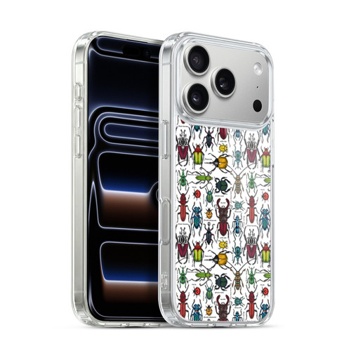 Katerina Kirilova Graphics Beetles Soft Gel Case for Apple iPhone 17 Pro