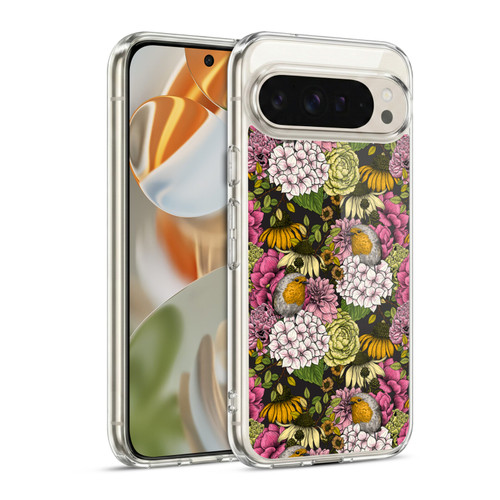Katerina Kirilova Graphics Robins In The Garden Soft Gel Case for Google Pixel 9 / Pixel 9 Pro