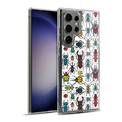 Katerina Kirilova Graphics Beetles Soft Gel Case for Samsung Galaxy S23 Ultra 5G & MagSafe