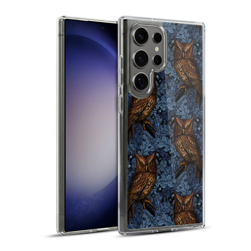 Katerina Kirilova Graphics Night Owls Soft Gel Case for Samsung Galaxy S23 Ultra 5G & MagSafe