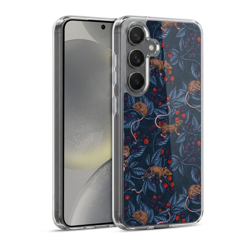 Katerina Kirilova Graphics Mice And Brambles Soft Gel Case for Samsung Galaxy S24 5G & MagSafe