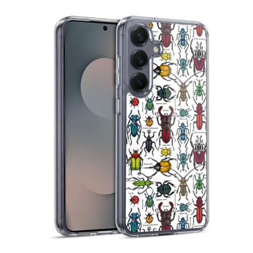 Katerina Kirilova Graphics Beetles Soft Gel Case for Samsung Galaxy S25 & MagSafe