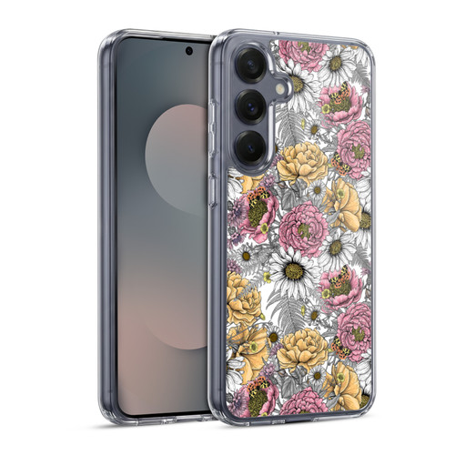 Katerina Kirilova Graphics Garden Bouquet Soft Gel Case for Samsung Galaxy S25 & MagSafe