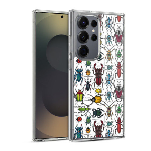 Katerina Kirilova Graphics Beetles Soft Gel Case for Samsung Galaxy S25 Ultra & MagSafe