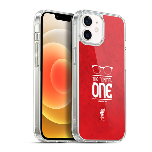 Liverpool Football Club Klopp Icons Glasses Grunge Red Soft Gel Case for Apple iPhone 12 / iPhone 12 Pro & MagSafe