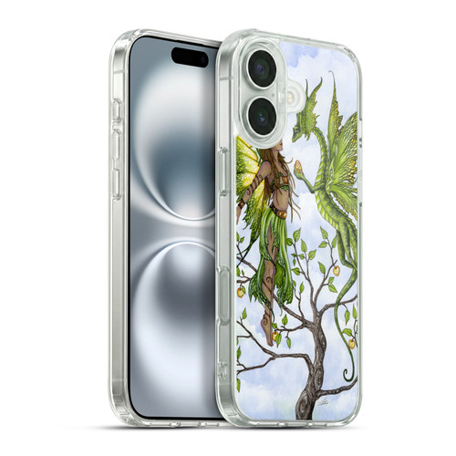Amy Brown Elemental Series Fruitful Pixie Soft Gel Case for Apple iPhone 16 Plus & MagSafe