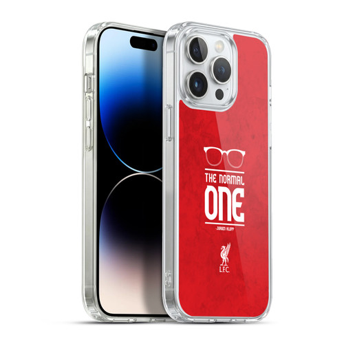 Liverpool Football Club Klopp Icons Glasses Grunge Red Soft Gel Case for Apple iPhone 13 Pro Max & MagSafe