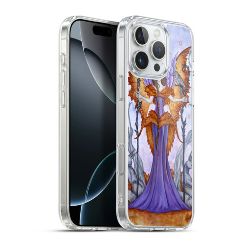 Amy Brown Elemental Series Raven Pixie Soft Gel Case for Apple iPhone 16 Pro Max & MagSafe