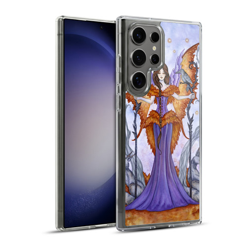 Amy Brown Elemental Series Raven Pixie Soft Gel Case for Samsung Galaxy S23 Ultra 5G & MagSafe