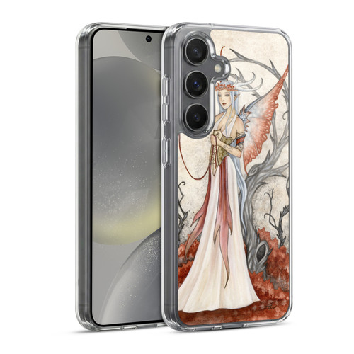 Amy Brown Elemental Series White Witch Soft Gel Case for Samsung Galaxy S24 5G & MagSafe