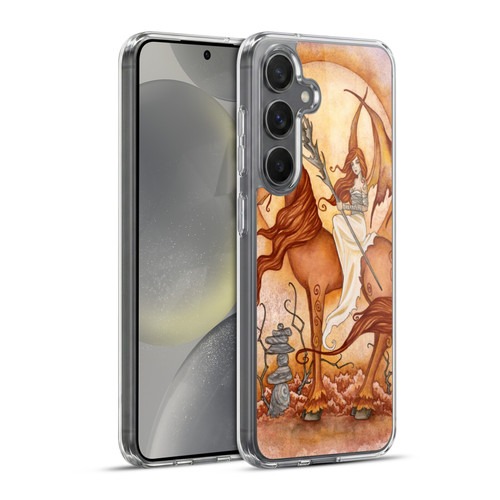 Amy Brown Elemental Series Sunrise Fairy Soft Gel Case for Samsung Galaxy S24+ 5G & MagSafe