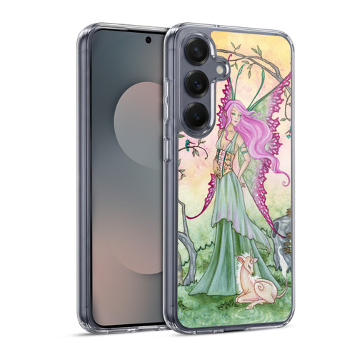 Amy Brown Elemental Series Hummingbird Serenade Soft Gel Case for Samsung Galaxy S25 & MagSafe