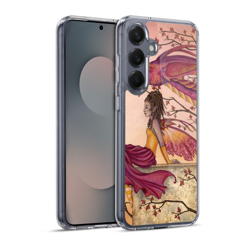 Amy Brown Elemental Series Greeting The Dawn Soft Gel Case for Samsung Galaxy S25+ & MagSafe