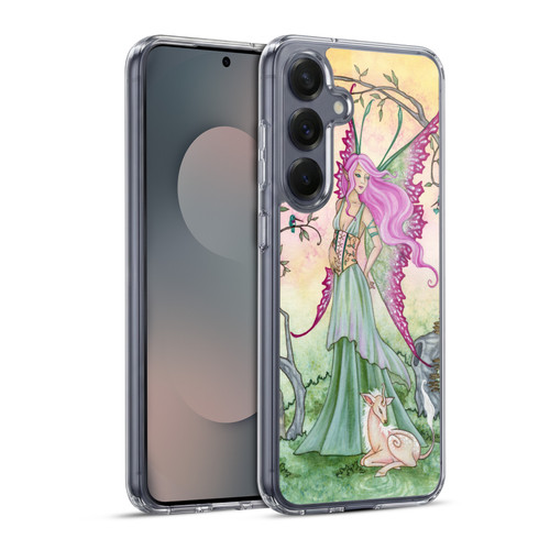 Amy Brown Elemental Series Hummingbird Serenade Soft Gel Case for Samsung Galaxy S25+ & MagSafe