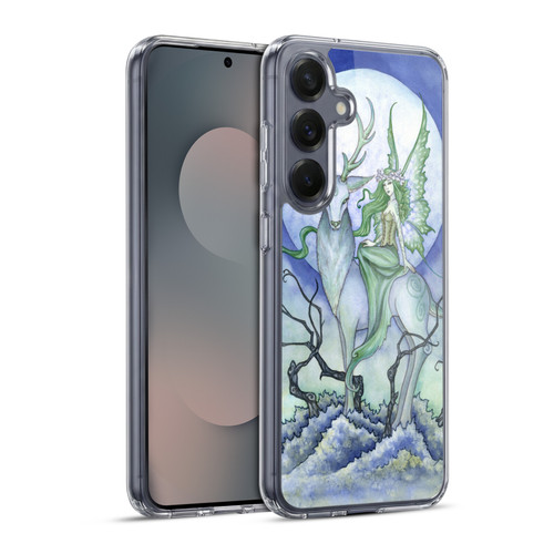 Amy Brown Elemental Series Midnight Fairy Soft Gel Case for Samsung Galaxy S25+ & MagSafe