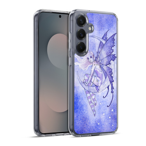 Amy Brown Elemental Series Moon Fairy Soft Gel Case for Samsung Galaxy S25+ & MagSafe