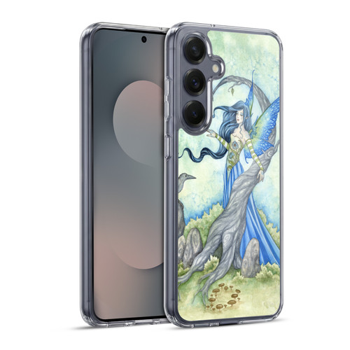 Amy Brown Elemental Series Night Fairy Soft Gel Case for Samsung Galaxy S25+ & MagSafe