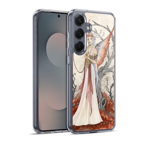 Amy Brown Elemental Series White Witch Soft Gel Case for Samsung Galaxy S25+ & MagSafe