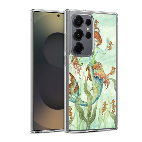 Amy Brown Elemental Series Sea Horse Keeper Soft Gel Case for Samsung Galaxy S25 Ultra & MagSafe