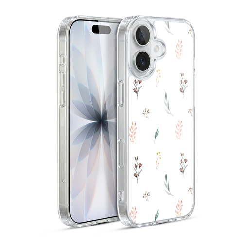 Anis Illustration Flower Pattern 2 Botanicals Soft Gel Case for Apple iPhone 17