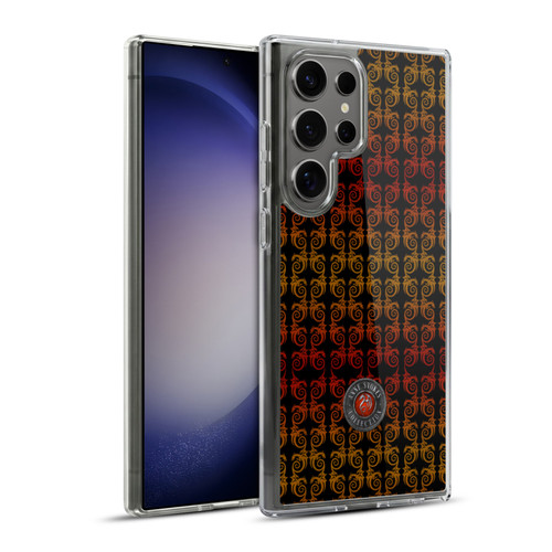 Anne Stokes Fire Tribal Dragon Column Soft Gel Case for Samsung Galaxy S23 Ultra 5G & MagSafe