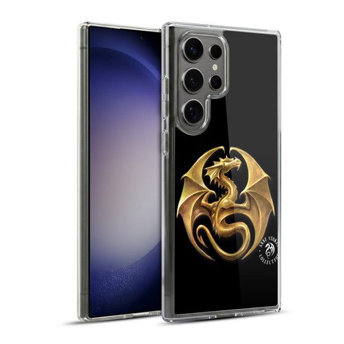 Anne Stokes Fire Tribal Dragon Medal Soft Gel Case for Samsung Galaxy S23 Ultra 5G & MagSafe
