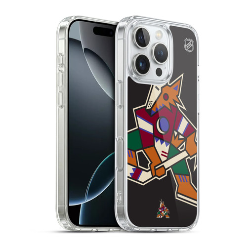 NHL Arizona Coyotes Oversized Soft Gel Case for Apple iPhone 16 Pro & MagSafe