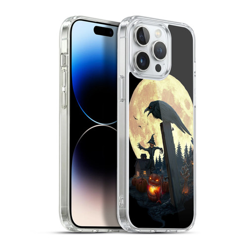Christos Karapanos Horror 2 Halloween Theme Soft Gel Case for Apple iPhone 13 Pro Max & MagSafe