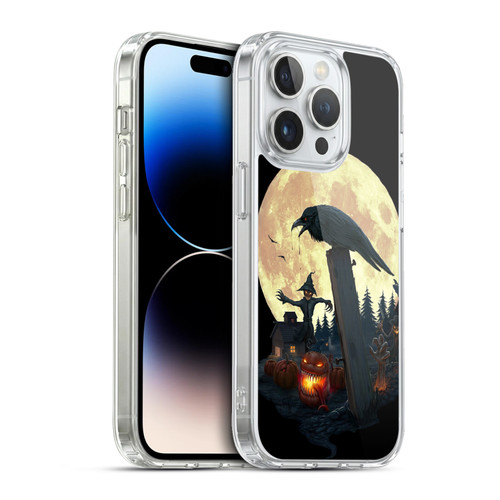 Christos Karapanos Horror 2 Halloween Theme Soft Gel Case for Apple iPhone 13 Pro & MagSafe